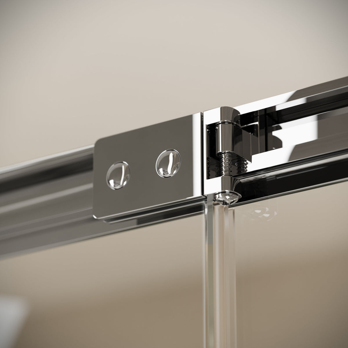 Reve Sidesway Chrome Shower Enclosure 1000 x 800mm