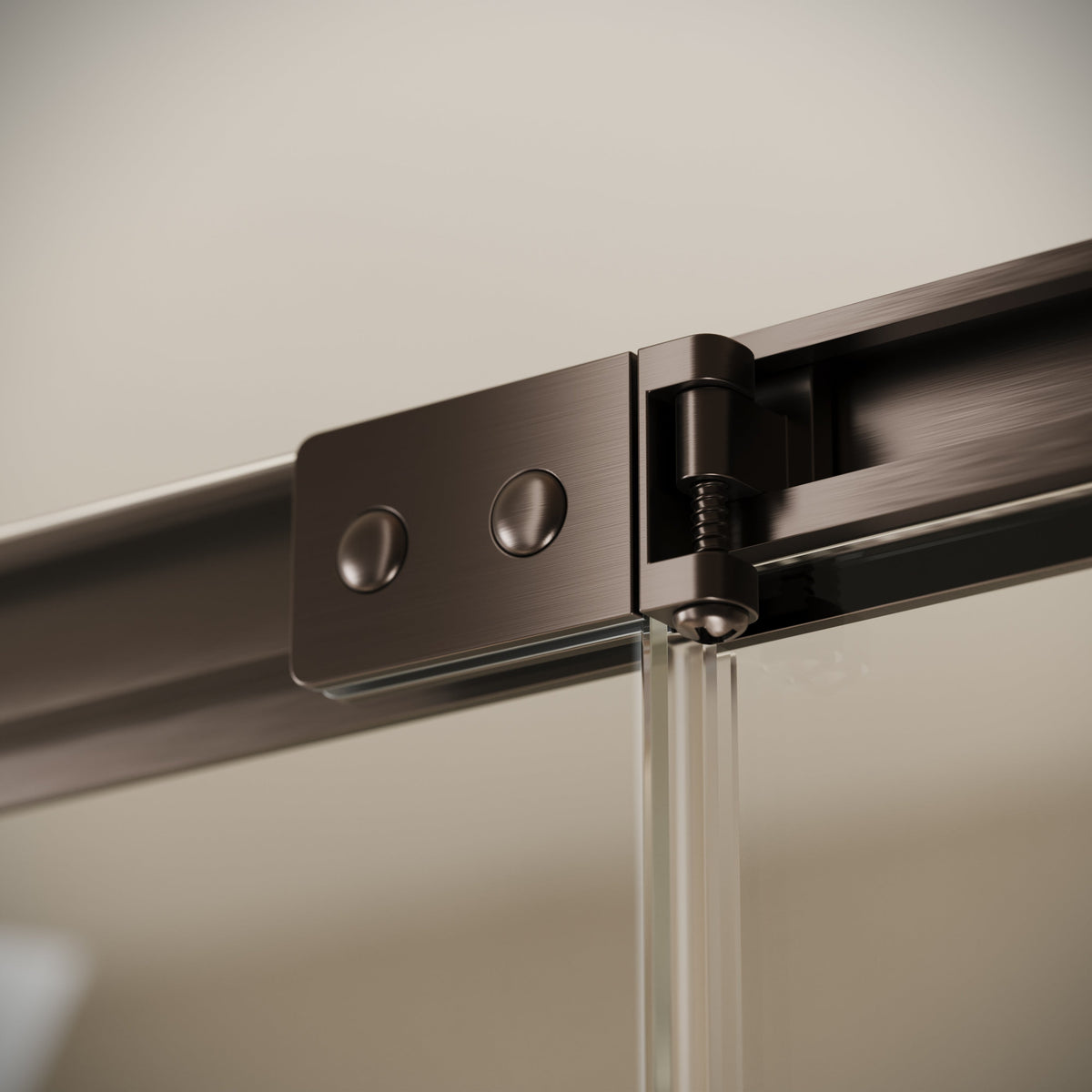 Reve Sidesway Deep Bronze Shower Enclosure 1000 x 800mm