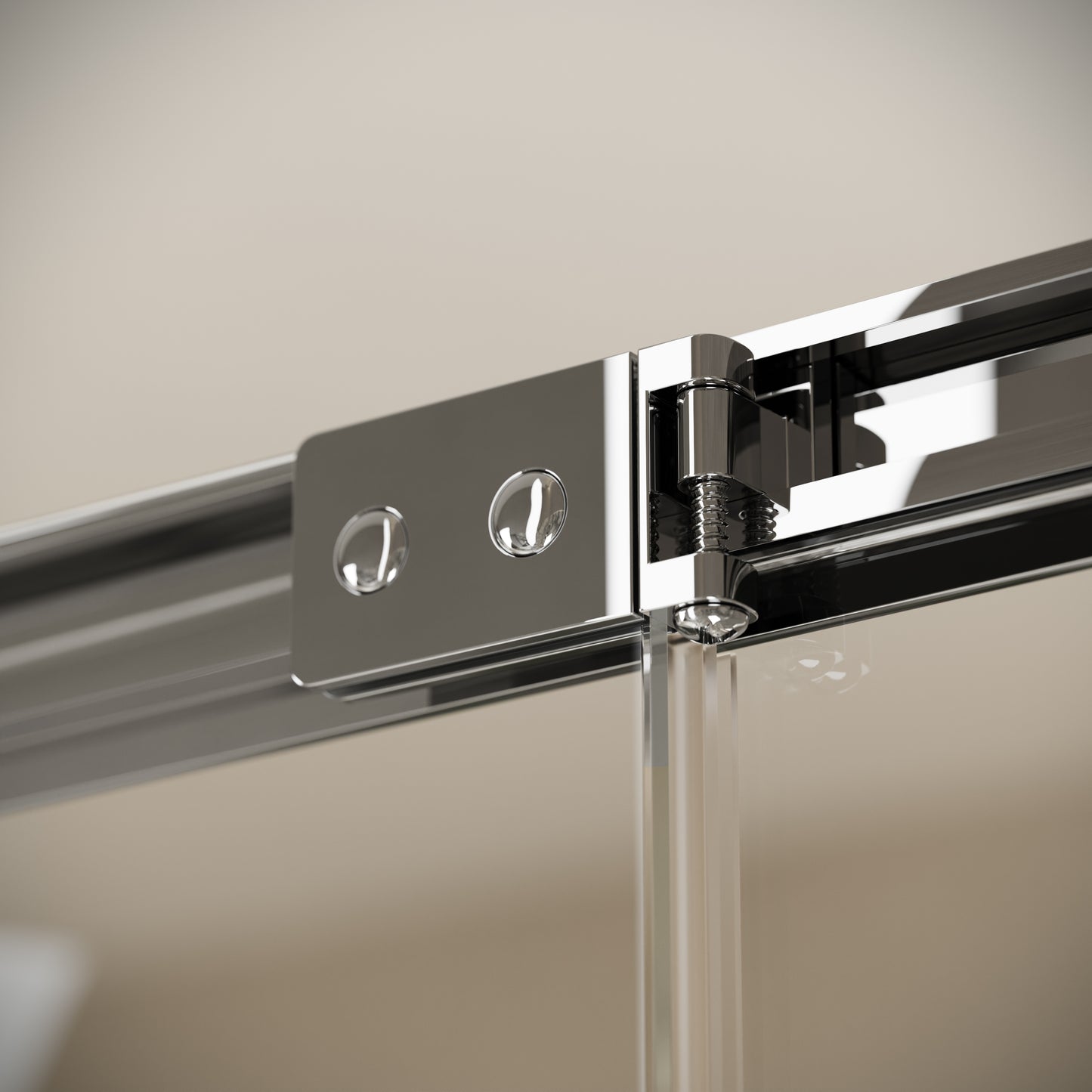 Reve Sidesway Chrome Shower Enclosure 900mm