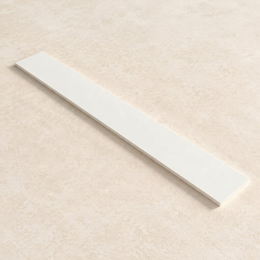 Stone Matte White Upstand Splashback 1000mm