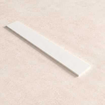 Stone Matte White Upstand Splashback 900mm