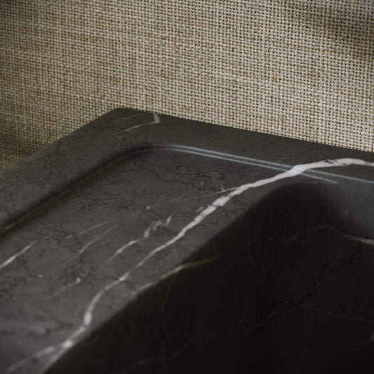 Tassilo Pietra Grey Marble Wall Hung Basin 600mm
