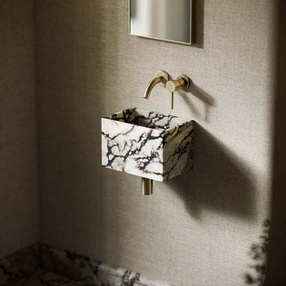 Tucci Calacatta Viola Marble Wall Hung Basin 300mm