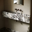 Tucci Calacatta Viola Marble Wall Hung Basin 1200mm