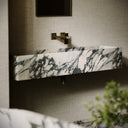 Tucci Calacatta Viola Marble Wall Hung Basin 1200mm