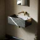 Tucci Panda Marble Wall Hung Basin 600mm