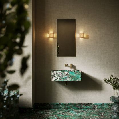 Tucci Tiffany Marble Wall Hung Basin 600mm