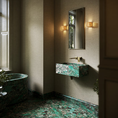 Tucci Tiffany Marble Wall Hung Basin 600mm