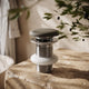 Unslotted Oyster Concrete Basin Waste Fitting