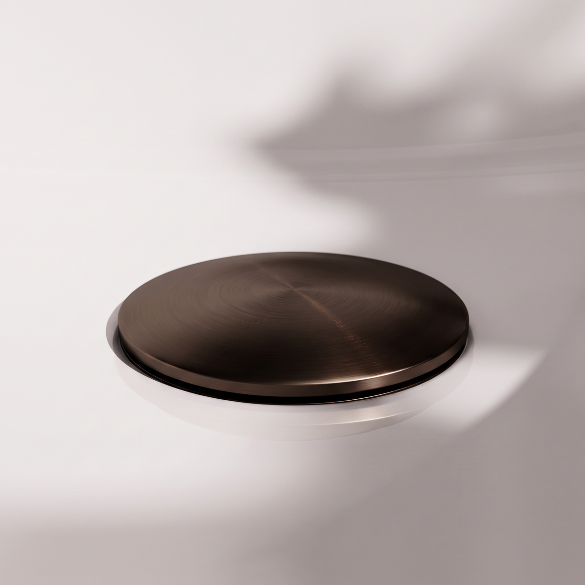 Luxe Deep Bronze Unslotted Click Clack Basin Waste