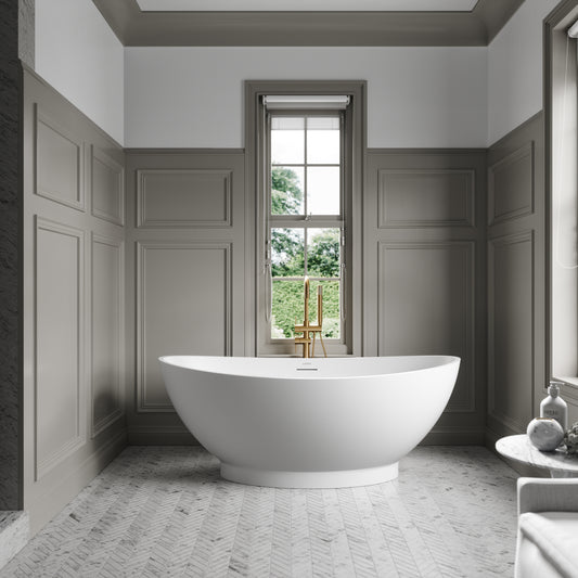 Lusso Light Oasis Mini Freestanding Bath 1550mm