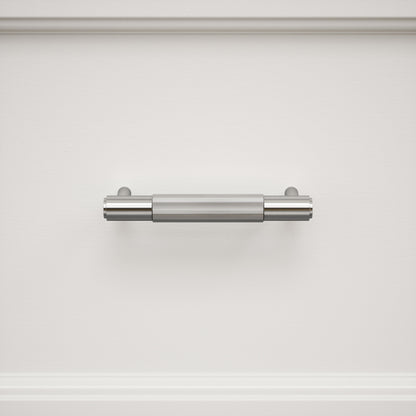 Dali Fluted Brushed Stainless Pull Bar 150mm