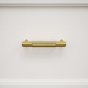 Dali Fluted Brushed Gold Pull Bar 150mm