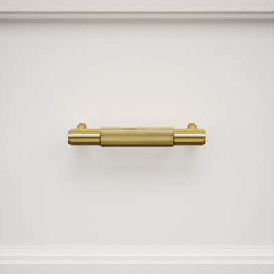 Dali Fluted Brushed Gold Pull Bar 150mm