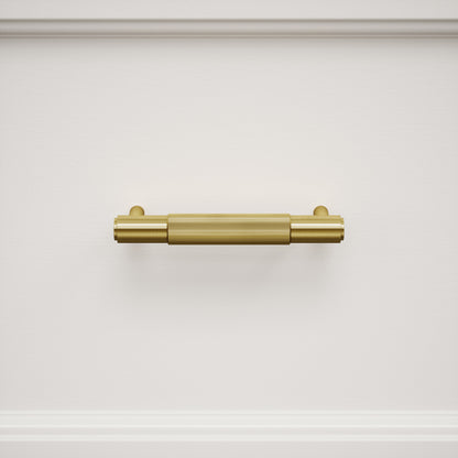 Dali Fluted Brushed Gold Pull Bar 150mm