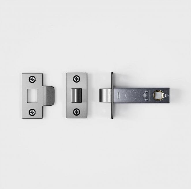 Dali Fluted Stainless Door Handle and Hinge Bundle