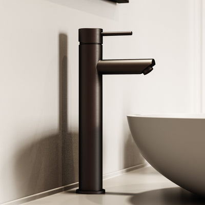 Luxe Monobloc Deep Bronze Basin Tall Mixer Tap