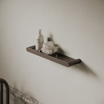 Luxe Deep Bronze Bathroom Shower Storage Shelf