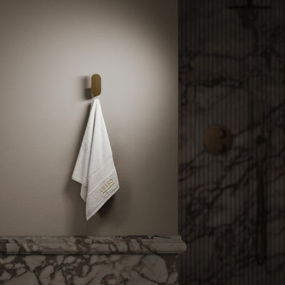 Luxe Brushed Bronze Robe Towel Hook