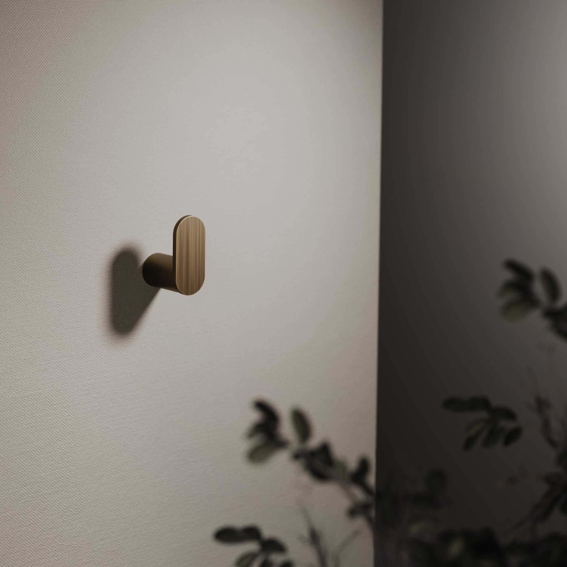 Luxe Brushed Bronze Robe Towel Hook