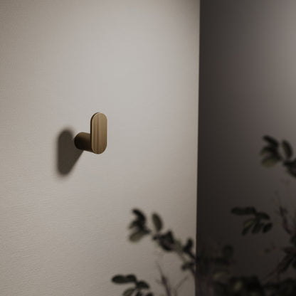 Luxe Brushed Bronze Robe Towel Hook