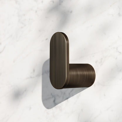 Luxe Brushed Bronze Robe Towel Hook