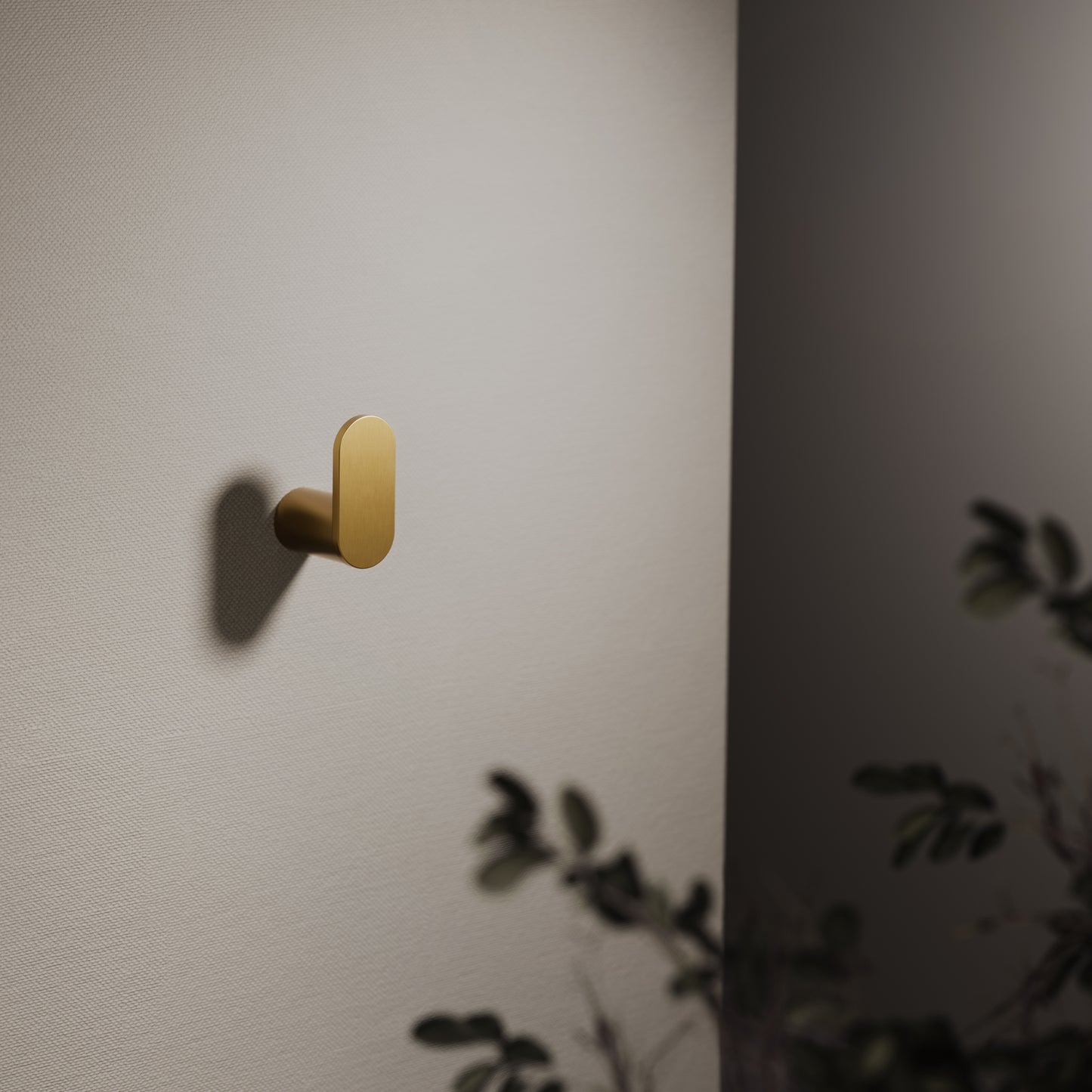 Luxe Brushed Gold Robe Towel Hook