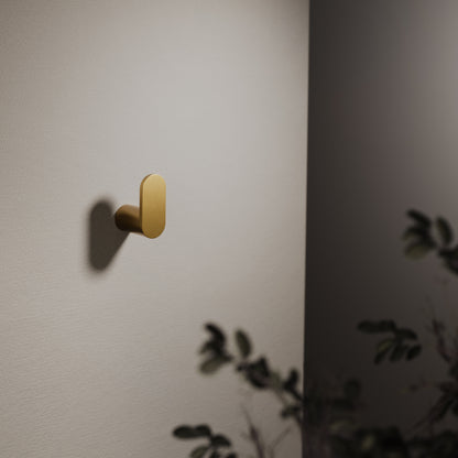 Luxe Brushed Gold Robe Towel Hook