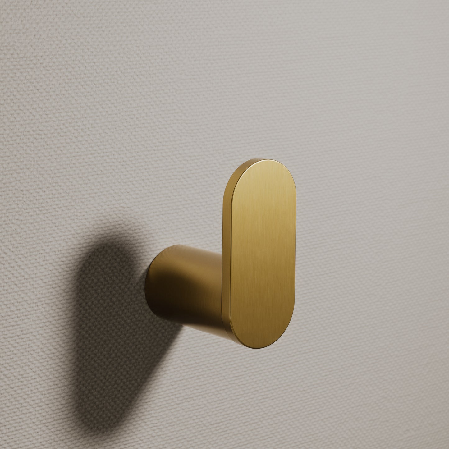 Luxe Brushed Gold Robe Towel Hook