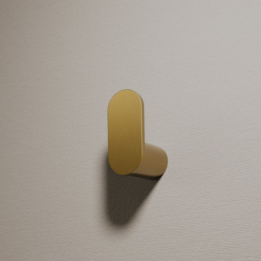 Luxe Brushed Gold Robe Towel Hook