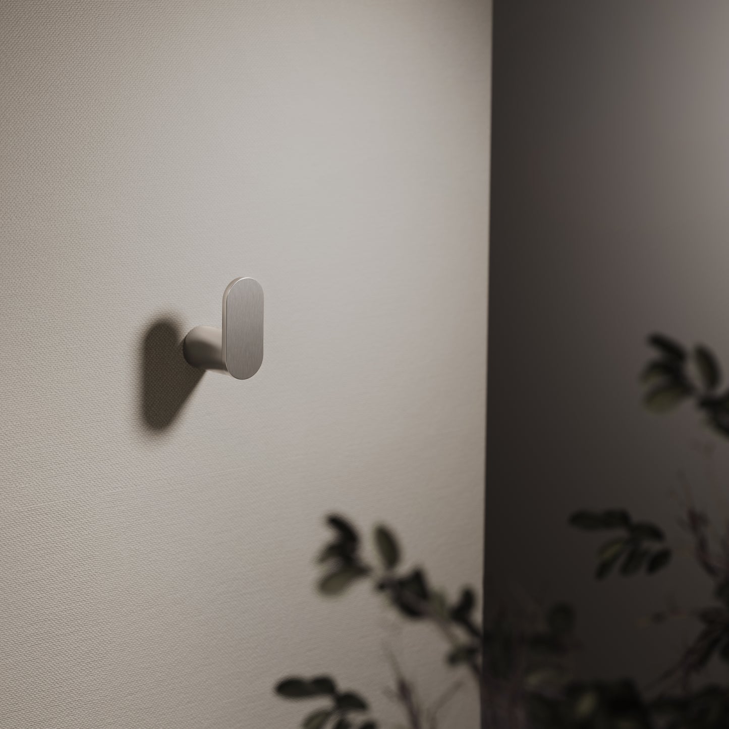 Luxe Brushed Stainless Robe Towel Hook