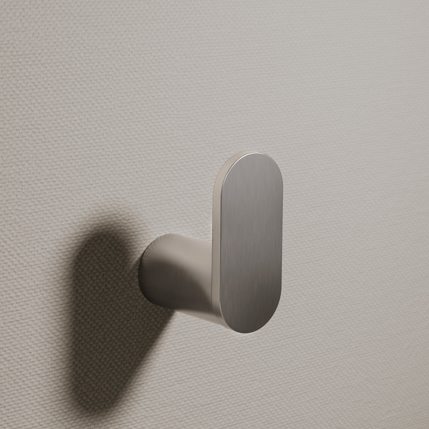 Luxe Brushed Stainless Robe Towel Hook