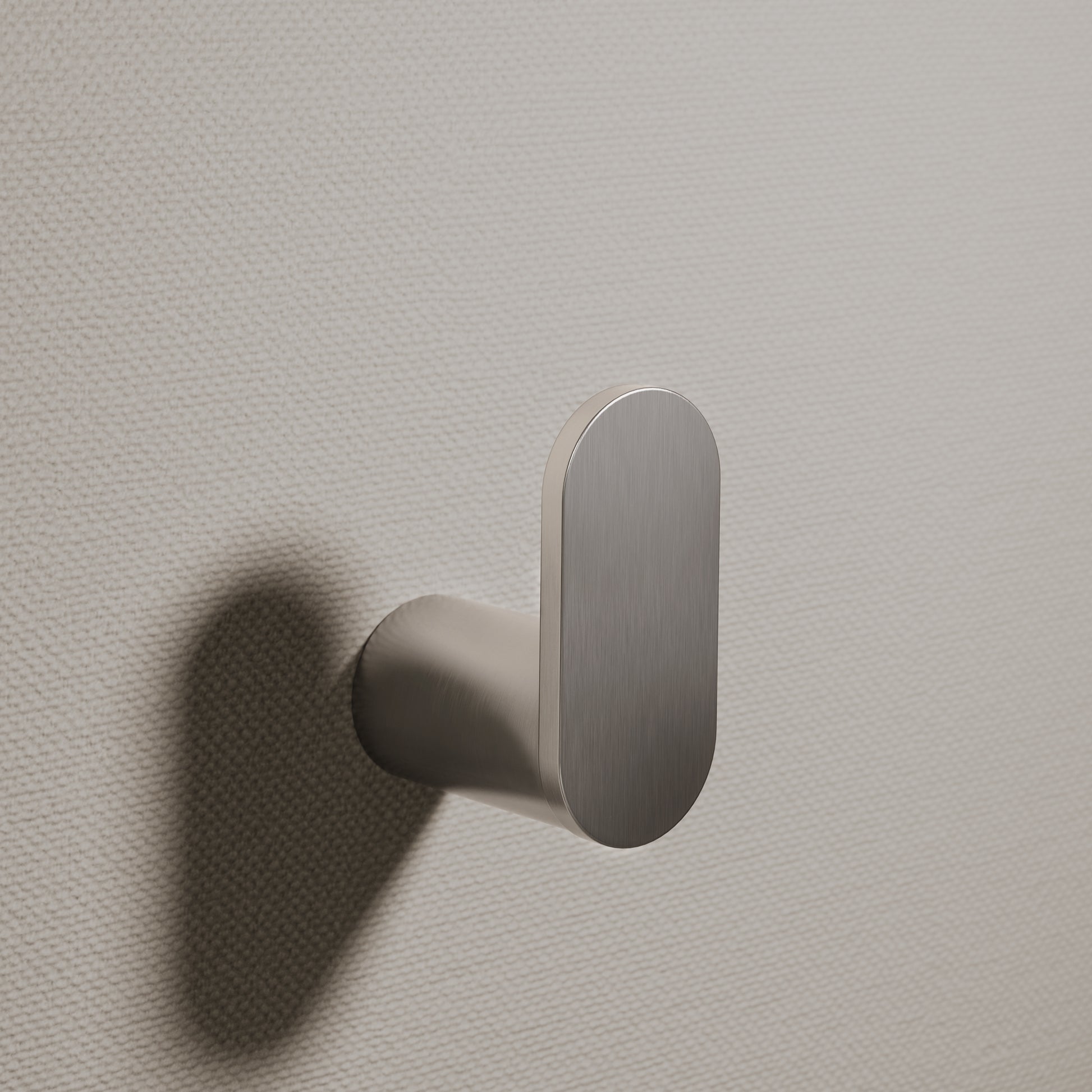 Luxe Brushed Stainless Robe Towel Hook