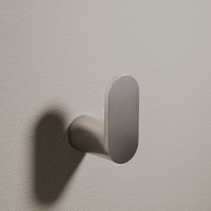 Luxe Brushed Stainless Robe Towel Hook