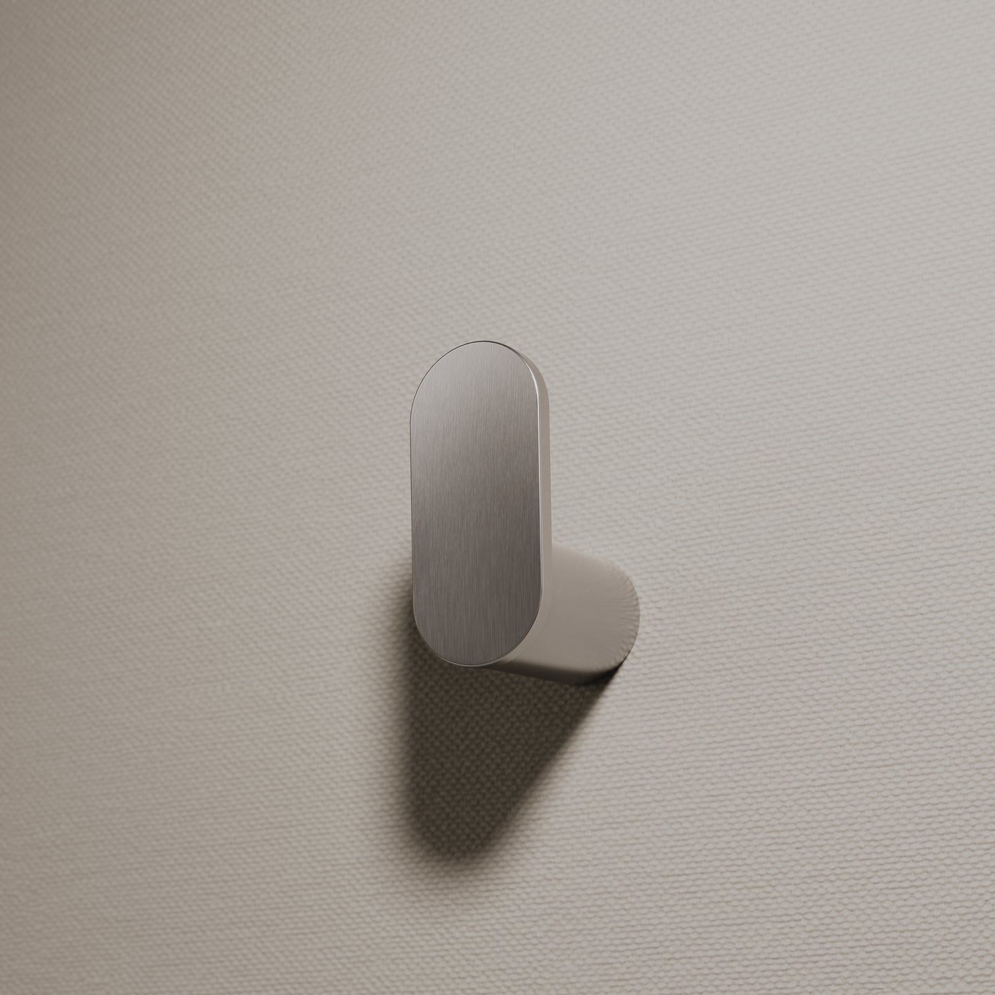 Luxe Brushed Stainless Robe Towel Hook