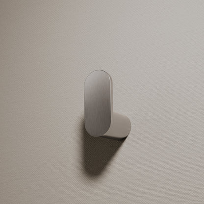 Luxe Brushed Stainless Robe Towel Hook