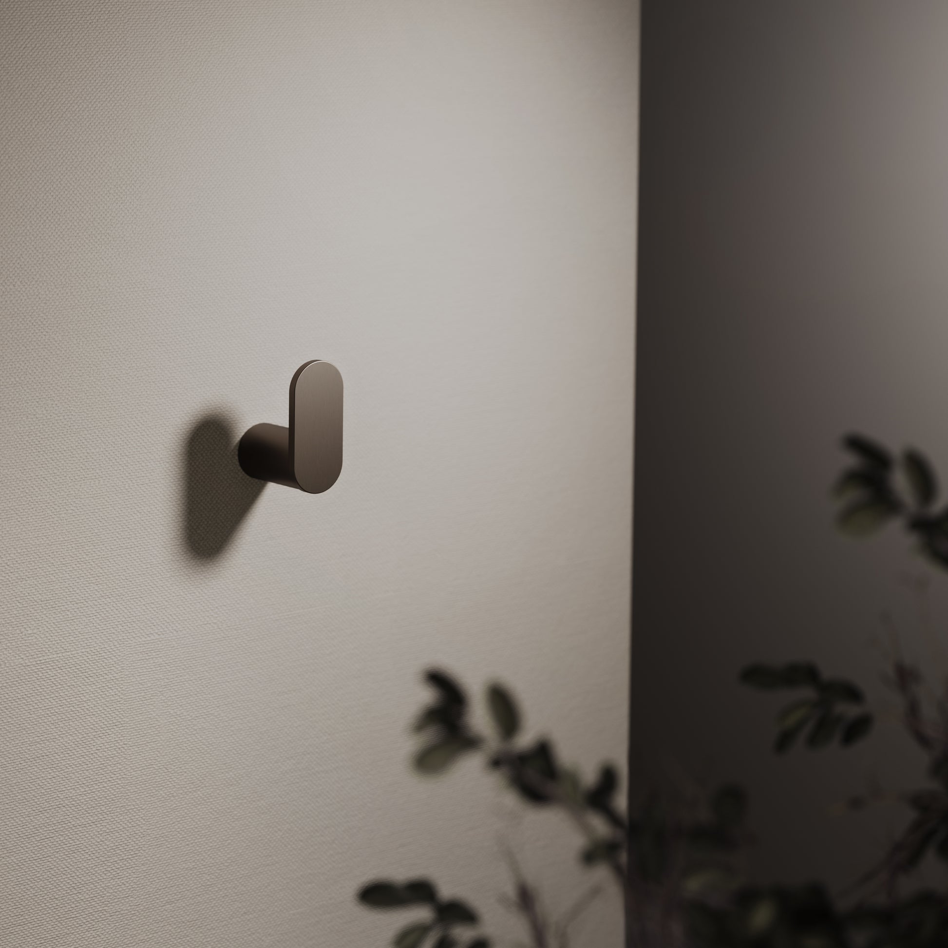 Luxe Deep Bronze Robe Towel Hook