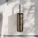 Luxe Brushed Bronze Wall Mounted Toilet Brush