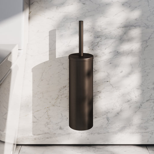 Luxe Deep Bronze Wall Mounted Toilet Brush