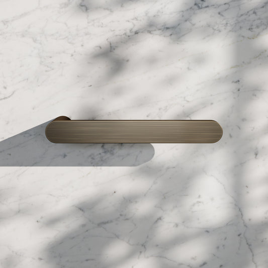 Luxe Brushed Bronze Towel Bar 220mm