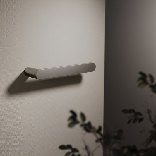 Luxe Brushed Stainless Towel Bar 220mm