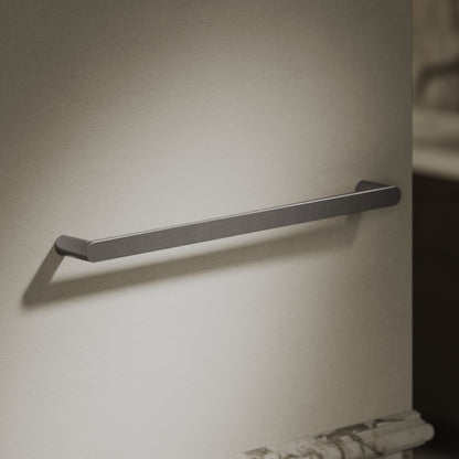 Luxe Brushed Stainless Towel Bar Rail 600mm