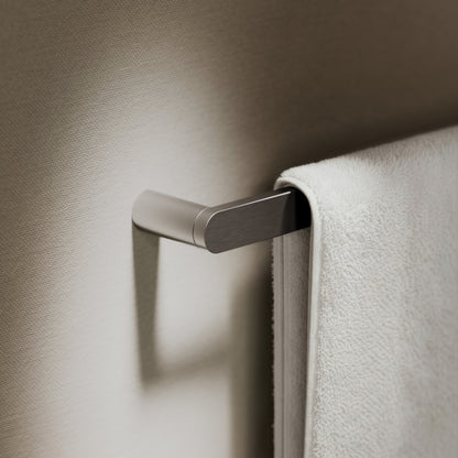 Luxe Brushed Stainless Towel Bar Rail 600mm