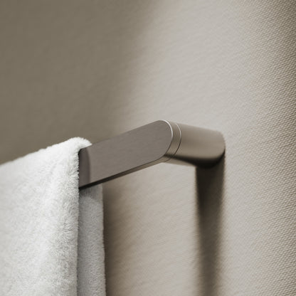 Luxe Brushed Stainless Towel Bar Rail 600mm