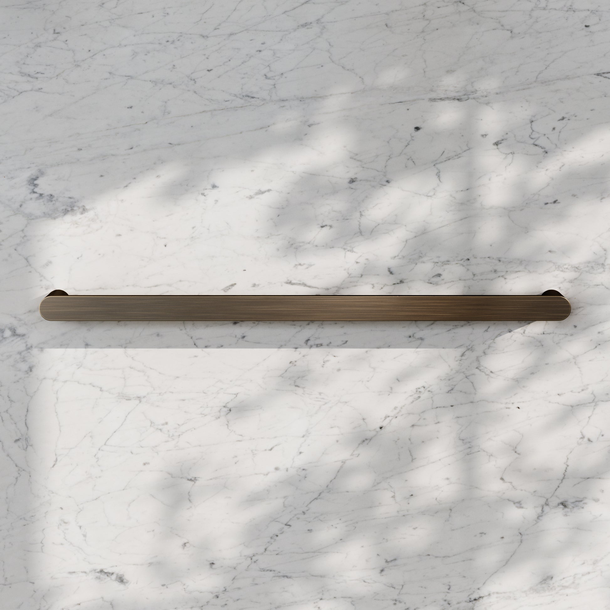 Luxe Brushed Bronze Towel Bar Rail 600mm
