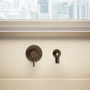 Luxe Brushed Bronze Wall Mounted Bath Mixer Tap
