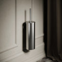 Luxe Brushed Stainless Wall Mounted Toilet Brush