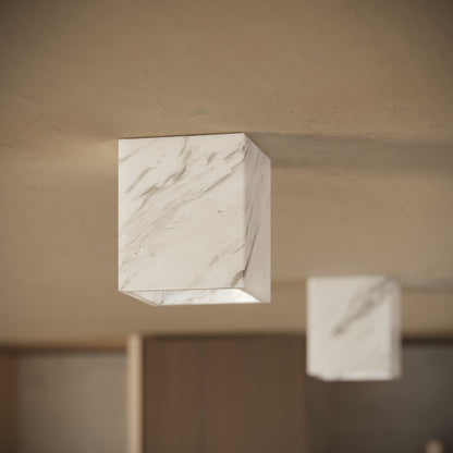 Mastro Volakas Square Ceiling Light 100mm