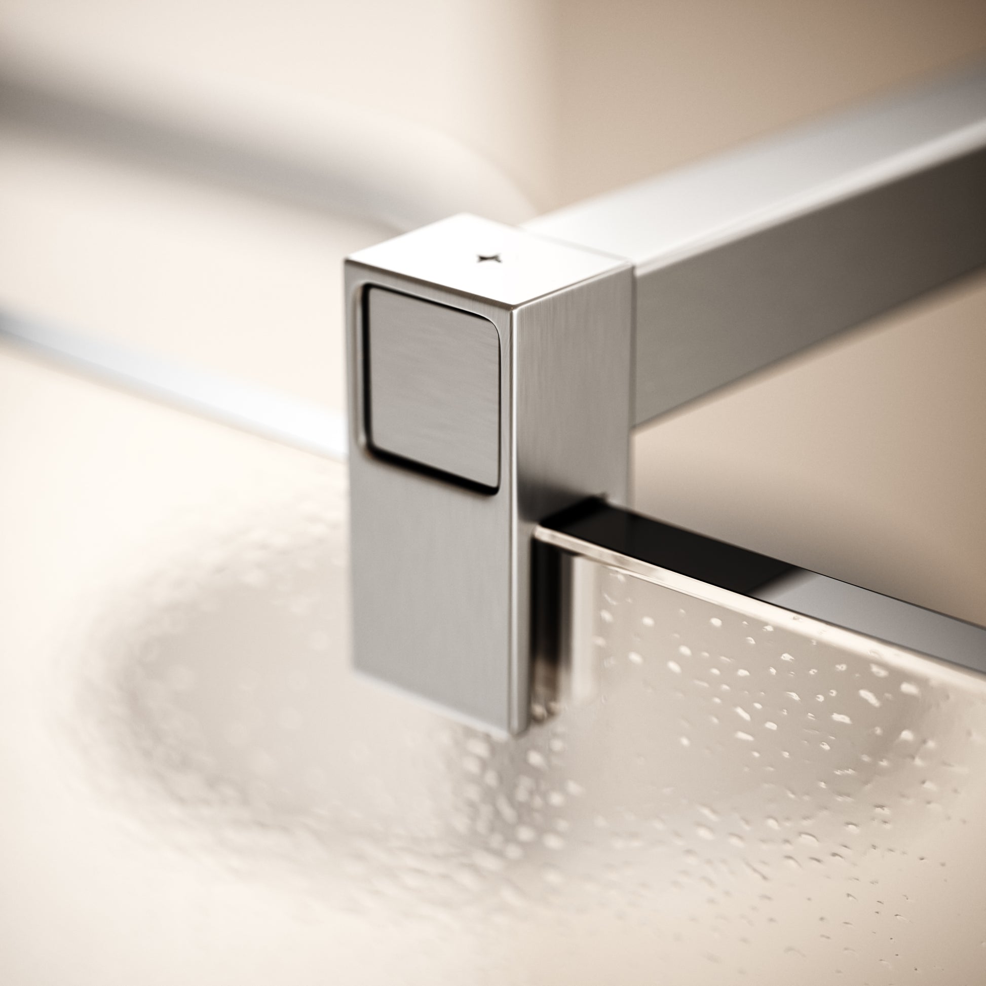 Modular Brushed Stainless Complete Walk In Shower Enclosure - KIT A - All Sizes