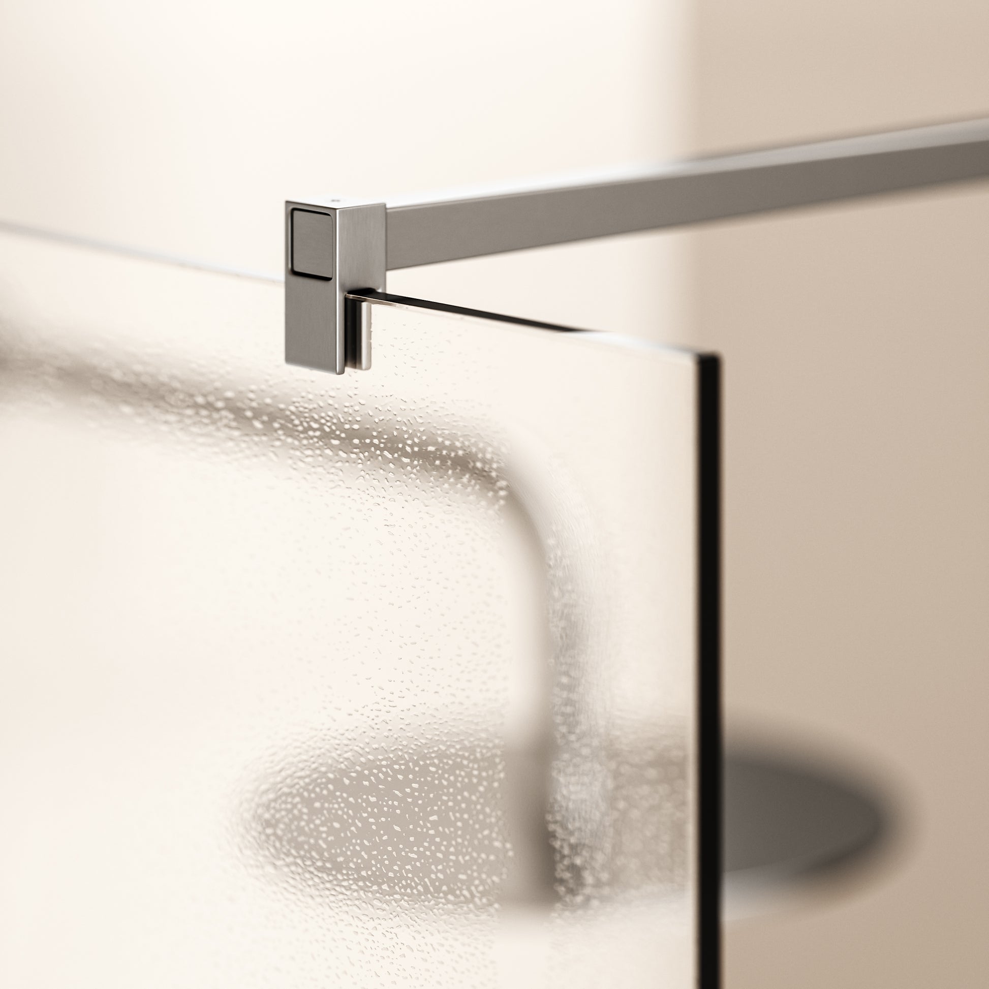 Modular Shower Screen Brushed Stainless (ALL SIZES)
